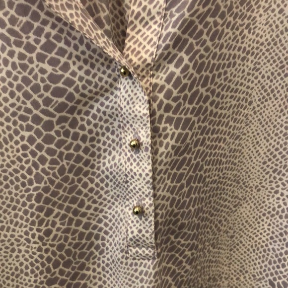 Brand New Light Purple and Cream Blouse - Picture 2 of 6